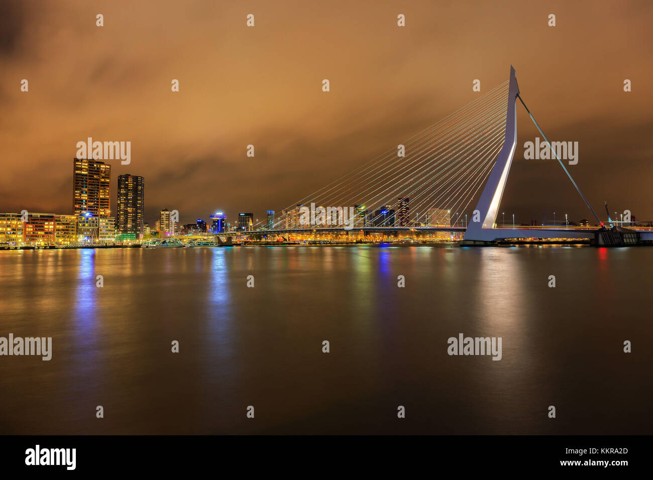 Rotterdam è una città in Paesi Bassi, situato nel South Holland. Foto Stock