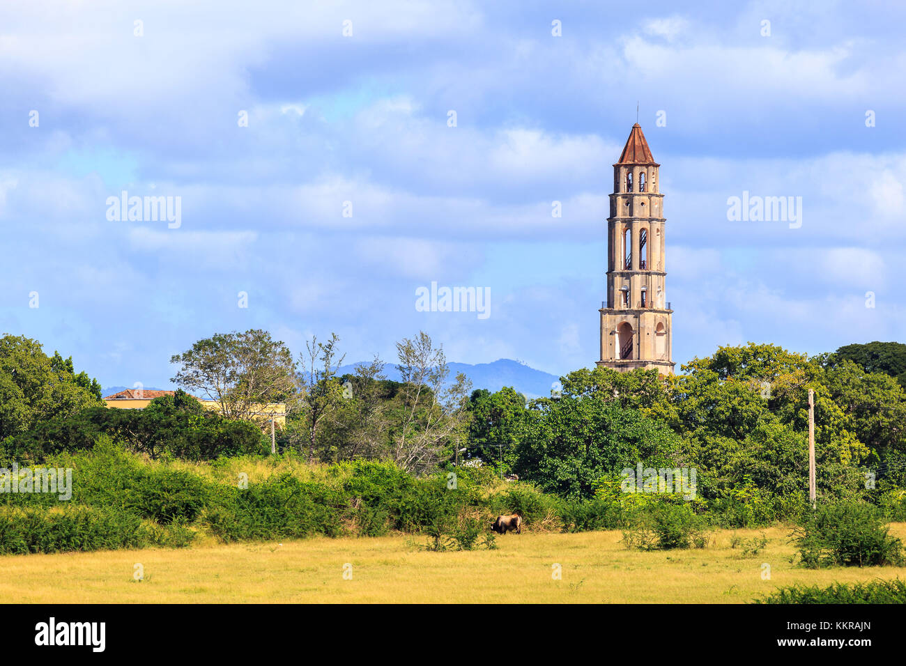 Il vecchio schiavo chiamato torre manaca iznaga vicino a Trinidad, Cuba Foto Stock
