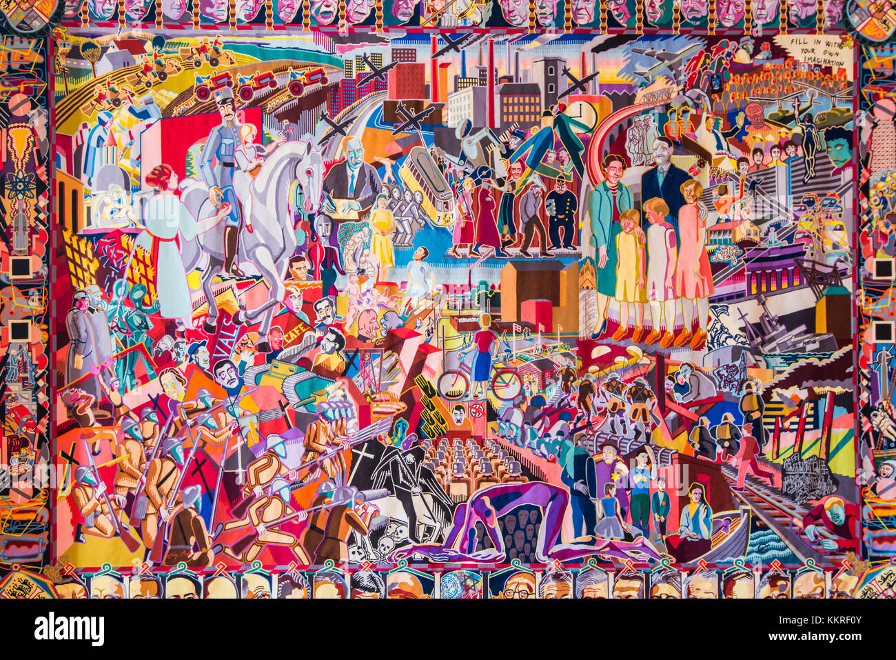 Copenaghen, Danimarca. Interni del Palazzo Christiansborg. Foto Stock