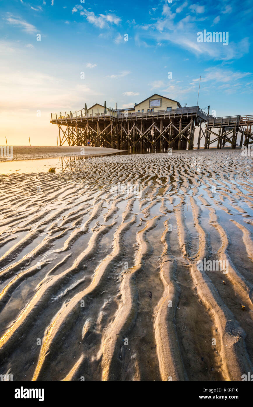 Sankt Peter Ording Eiderstedt Frisia Settentrionale Schleswig