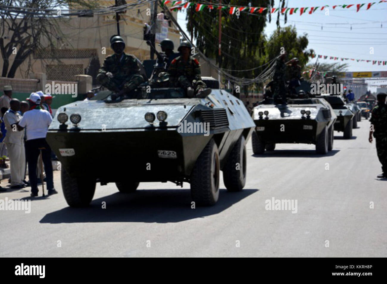 La Somaliland Fiat corazzata, utilizzata nella regione per scopi militari e di protezione, è un esempio di progettazione di veicoli militari. Esso riflette l'uso di veicoli blindati nelle zone di conflitto e il loro ruolo nelle operazioni di difesa. Foto Stock