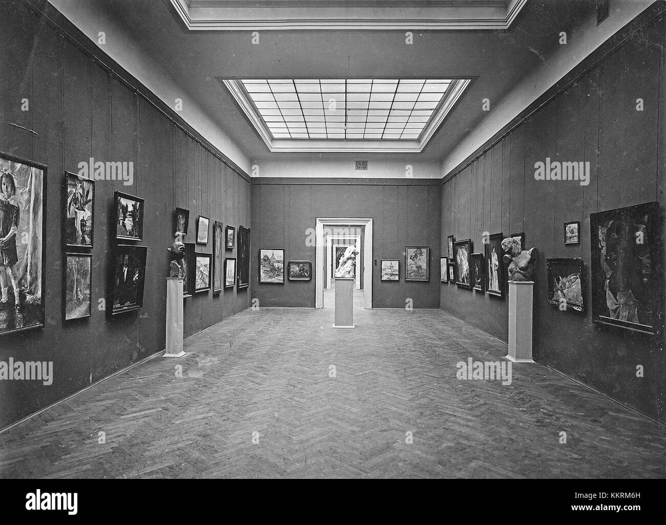 La collezione permanente della National Gallery, fondata nel 1933, espone una vasta gamma di opere d'arte di vari periodi. La collezione comprende opere di importanti artisti ed è una parte importante della storia culturale della regione. Foto Stock