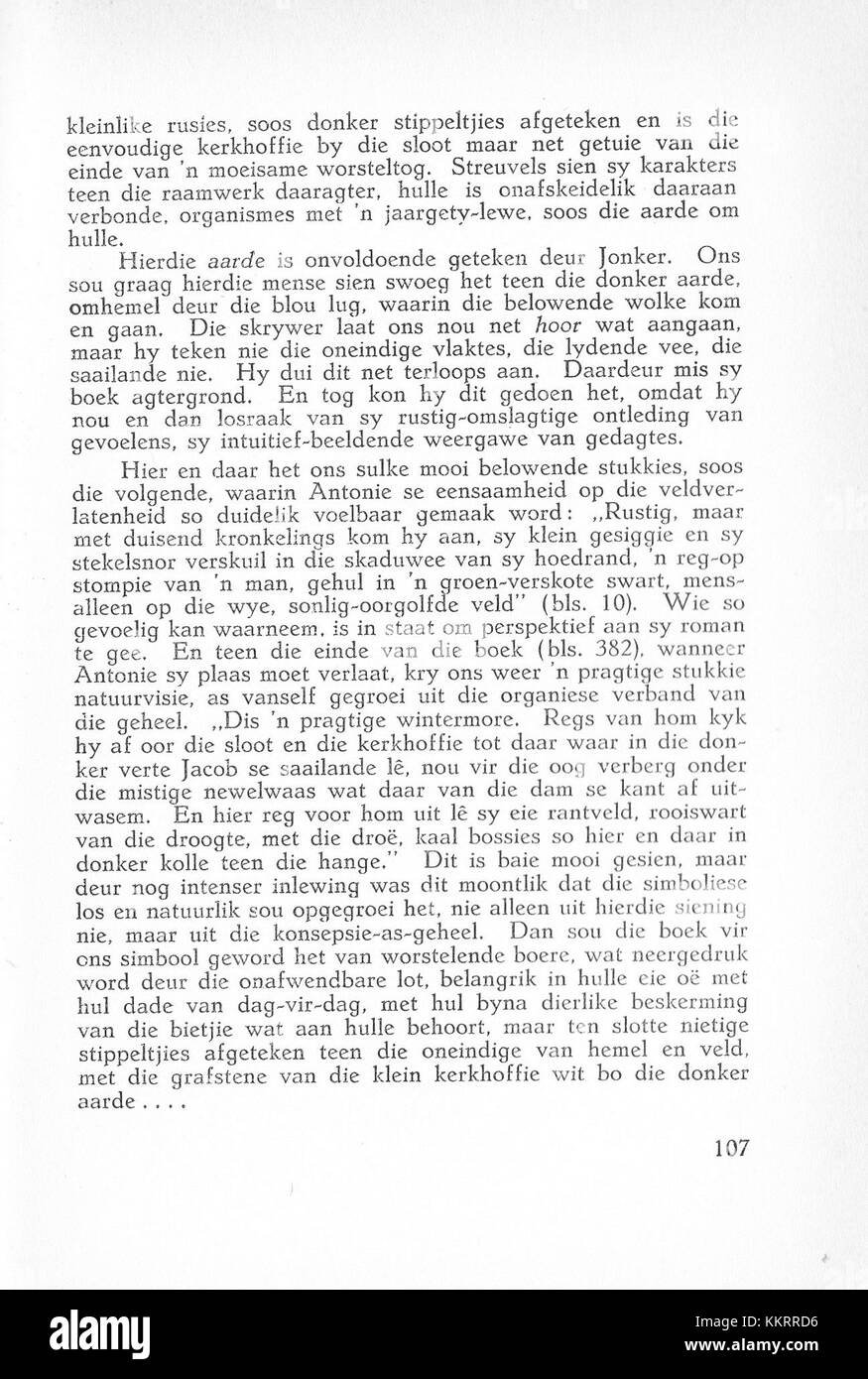 Die Afrikaanse gedagte 102 è un'opera incentrata sulla cultura e la filosofia afrikaner. Esamina i contributi dei pensatori afrikaani e il loro impatto sulla società sudafricana e sulla vita intellettuale. Foto Stock