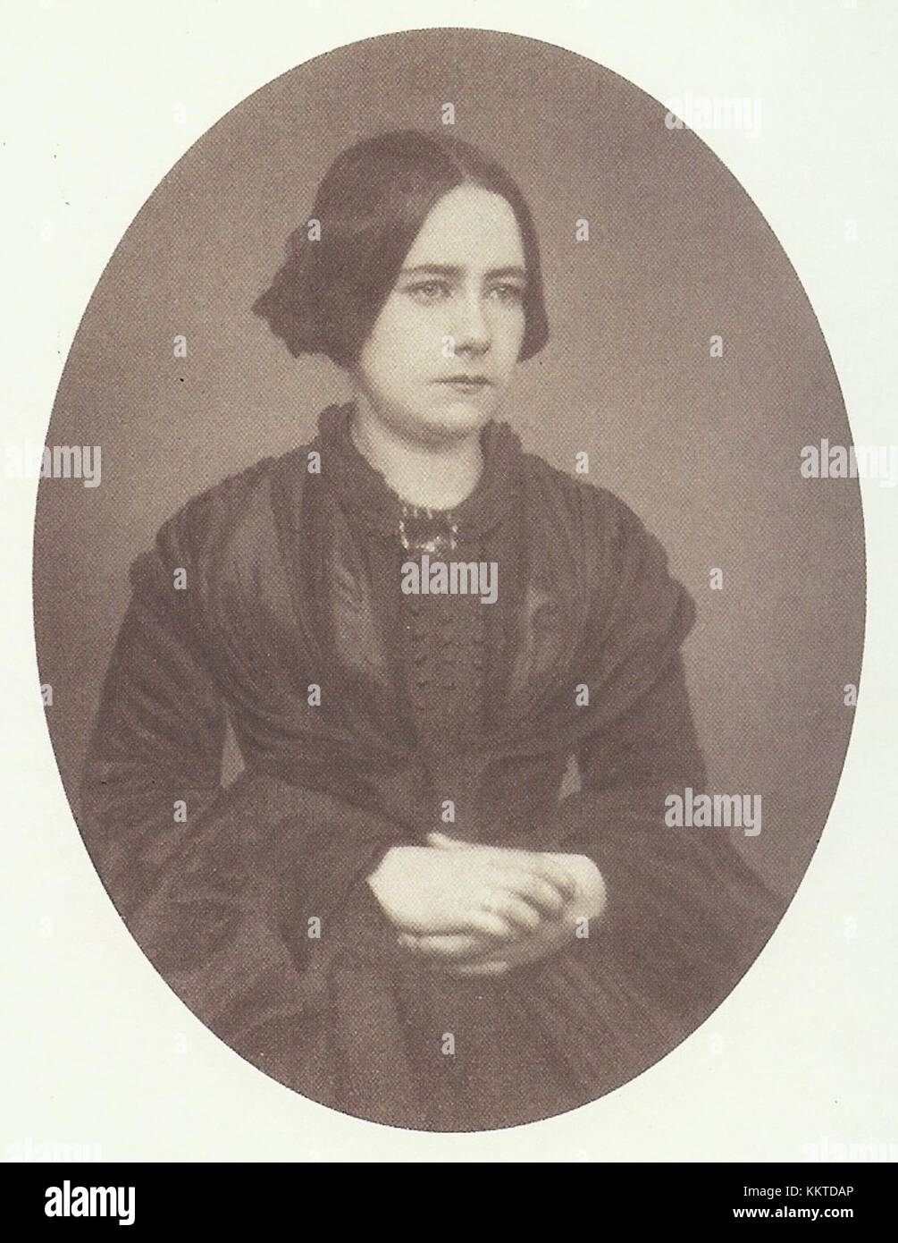 Elizabeth Maria Molteno era una figura di spicco nella storia sudafricana, nota per i suoi contributi alla società e il suo lavoro come attivista e riformatrice sociale. Foto Stock