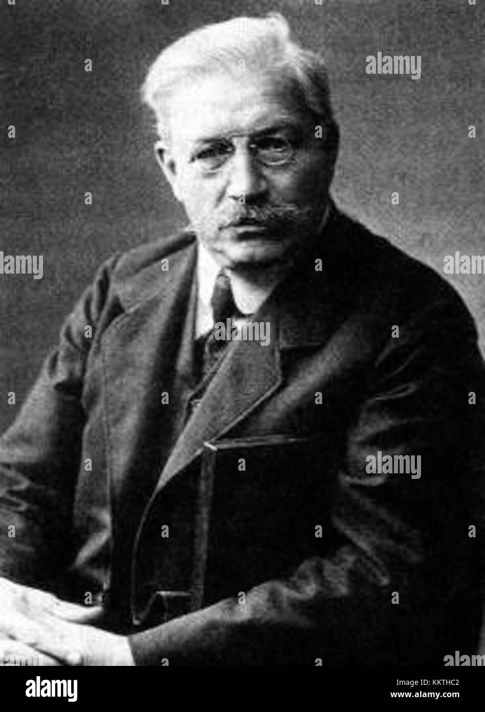 Pavel Miliukov fu un importante politico russo, storico e una figura chiave nella scena politica russa dei primi anni del XX secolo. È stato uno dei fondatori del Partito Democratico costituzionale in Russia. Foto Stock