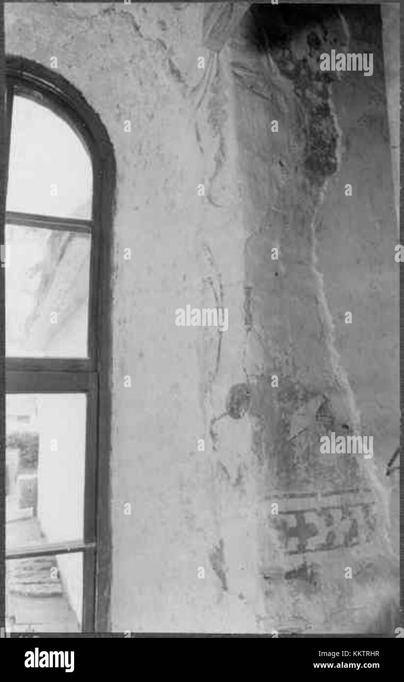 La chiesa di Biskopskulla in Svezia è un sito storico che mostra la tradizionale architettura scandinava, con una ricca storia legata al patrimonio religioso della regione. Foto Stock