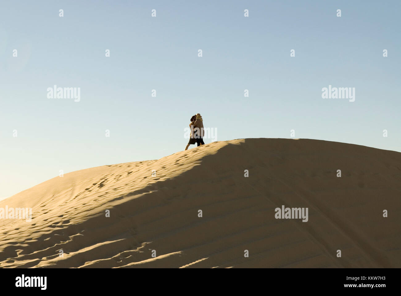 Imperial Sand Dunes Recreational Area, Glamis, California, USA. Foto Stock
