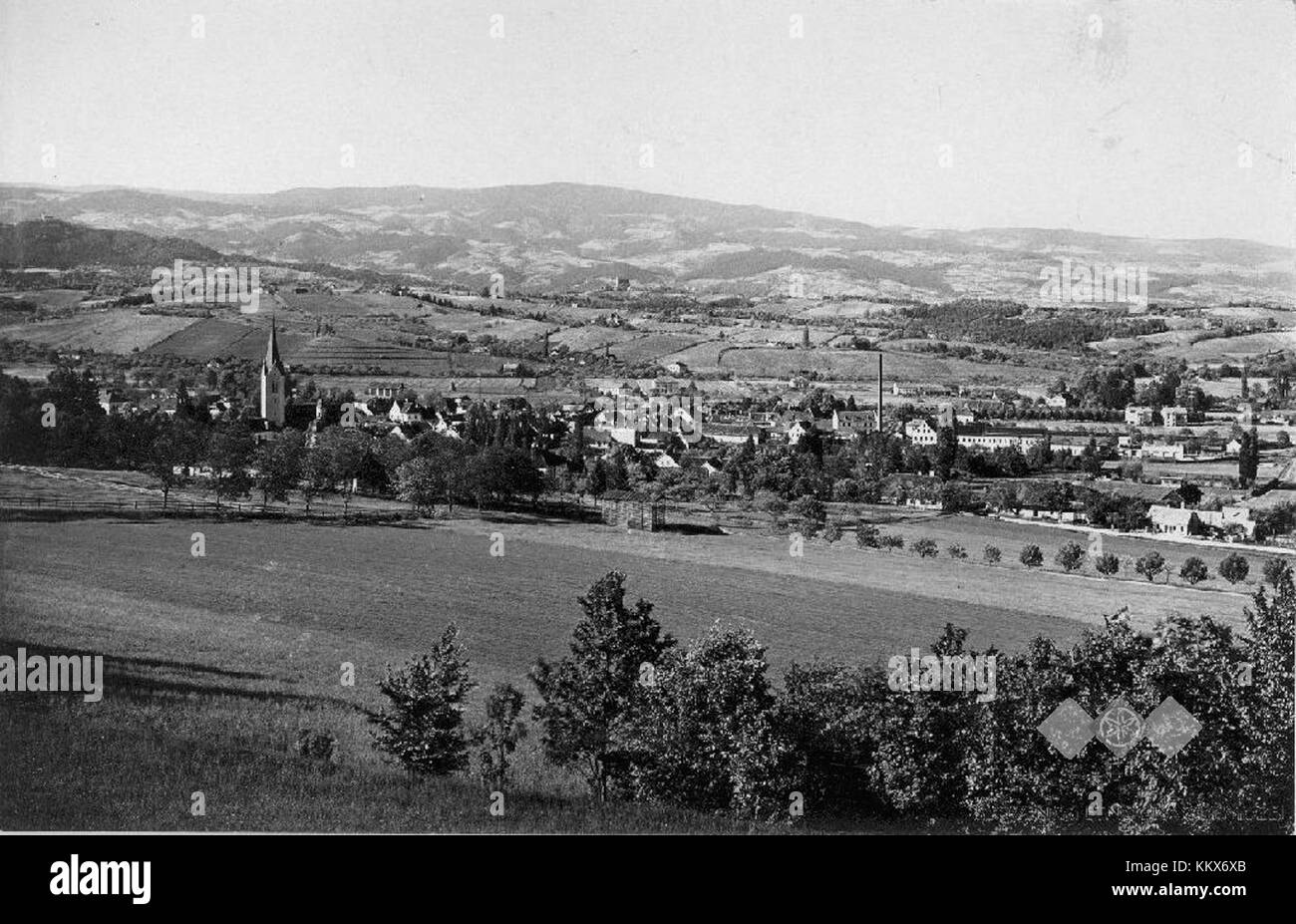 Cartolina di Slovenske Konjice (3) Foto Stock