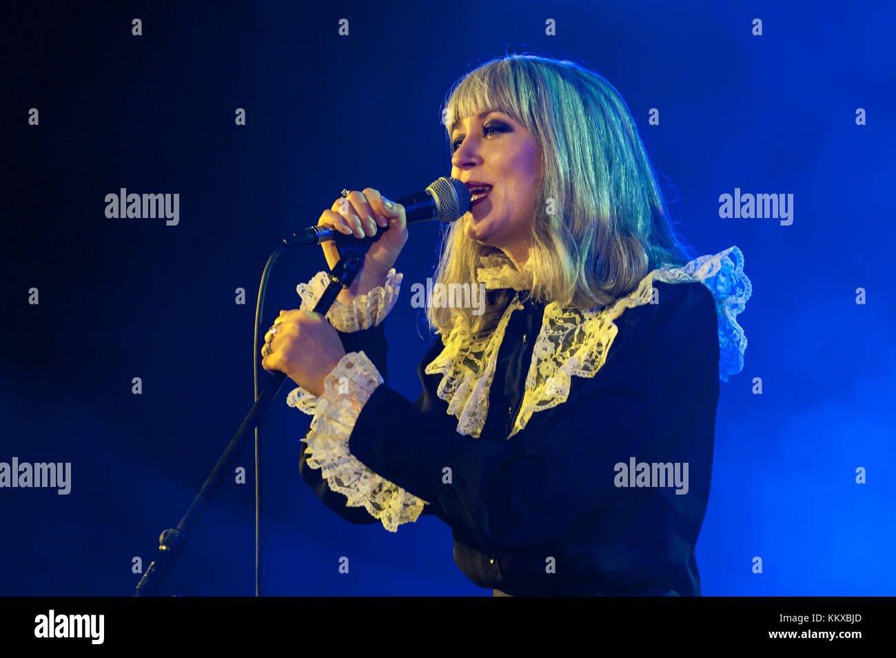 Bognor Regis, Regno Unito. 1 dicembre, 2017. marnie play sogni elettrico festival. Credito: ken harrison/alamy live news Foto Stock