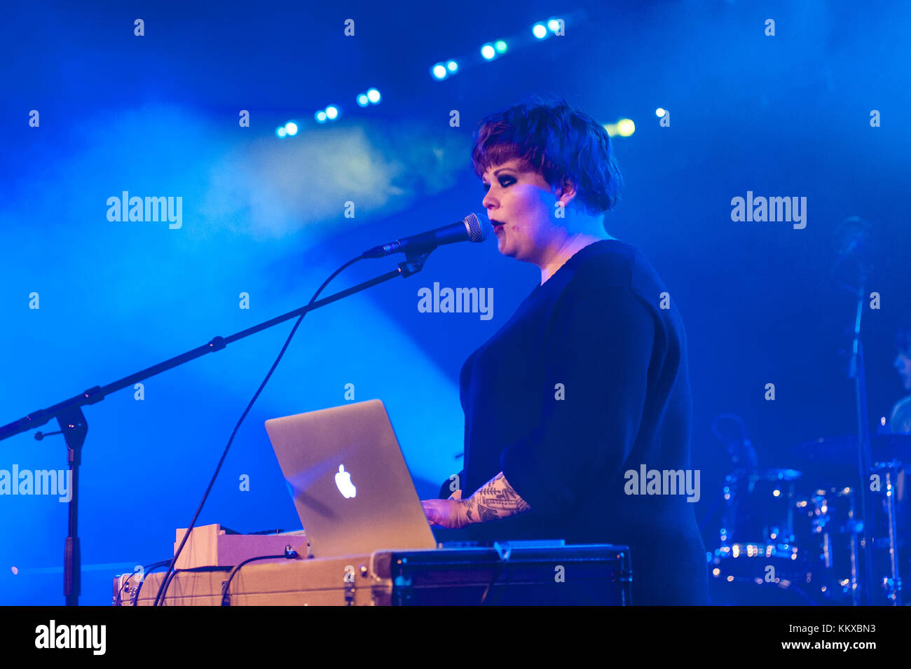 Bognor Regis, Regno Unito. 1 dicembre 2017. Marnie gioca all'Electric Dreams Festival. Crediti: Ken Harrison/Alamy Live News Foto Stock