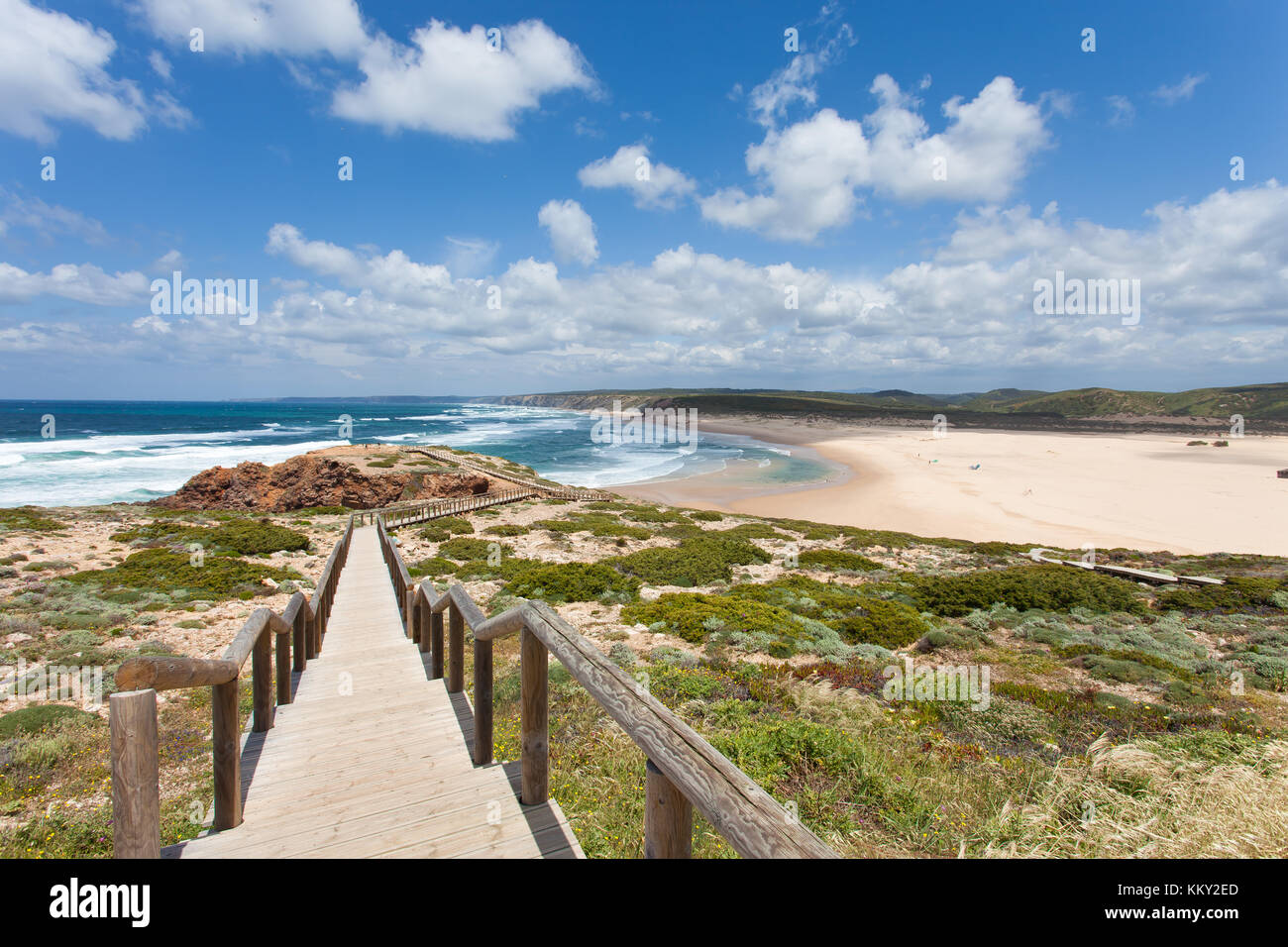 Portogallo - Algarve - Praia da Bordeira - Europa Foto Stock