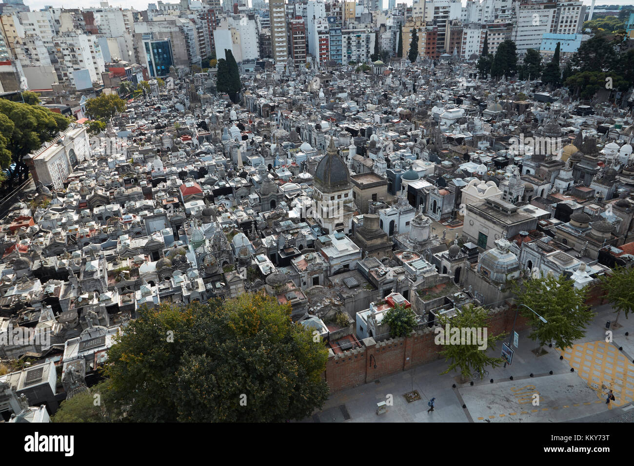 Il cimitero di Recoleta, Recoleta, buenos aires, Argentina, Sud America Foto Stock