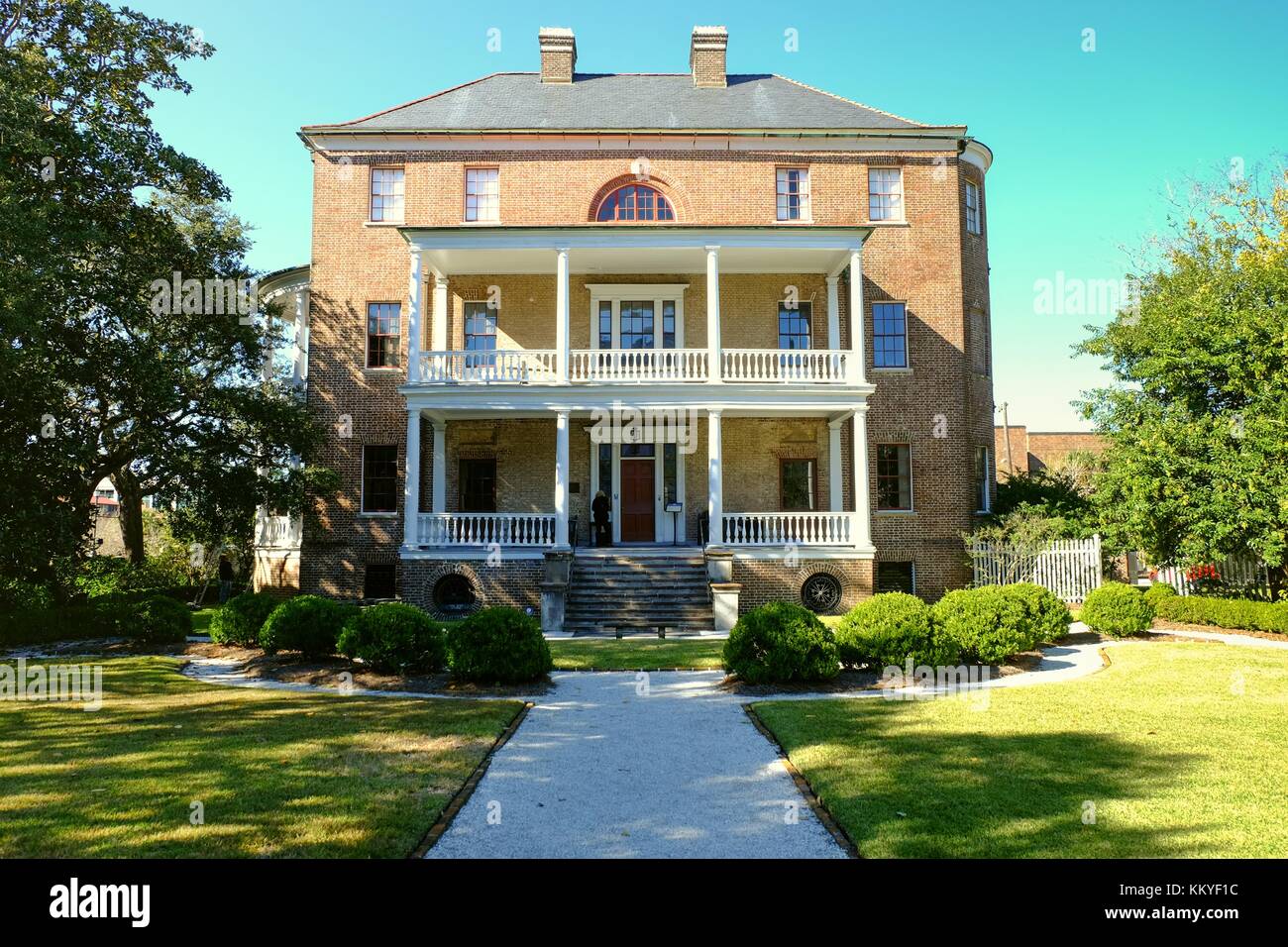 Joseph Manigault House di Charleston, South Carolina, Stati Uniti d'America. Foto Stock
