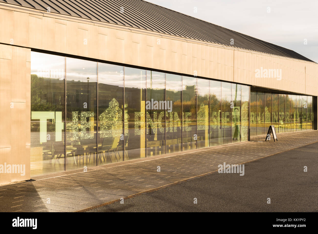 Il Engine Shed, centro di conservazione degli edifici, Stirling, Scozia, Regno Unito Foto Stock