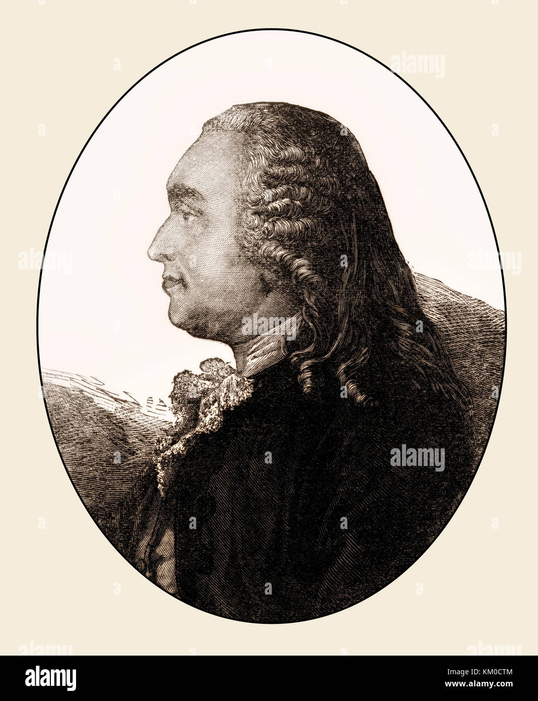 Anne Robert Jacques Turgot, Il Barone de l' Aulne, 1727-1781, un economista francese e più Foto Stock