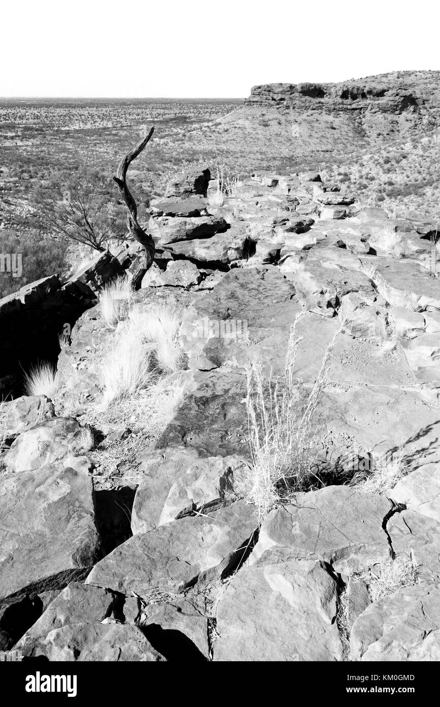 In Australia il Kings Canyon natura selvaggia e outback Foto Stock