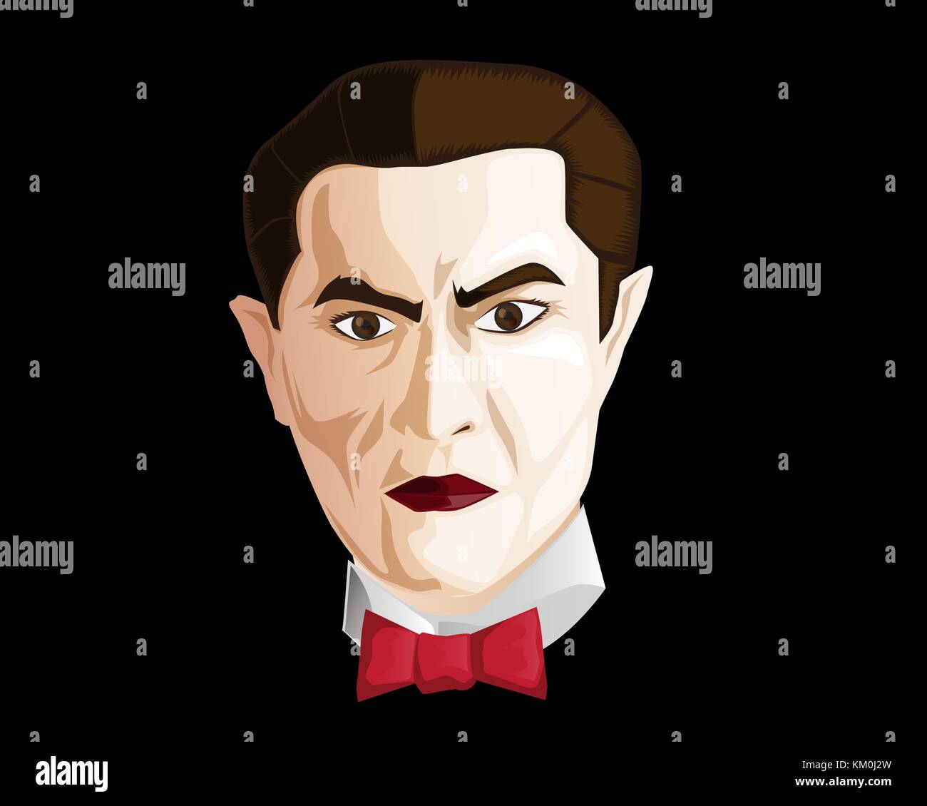 Vampire clip art Foto Stock