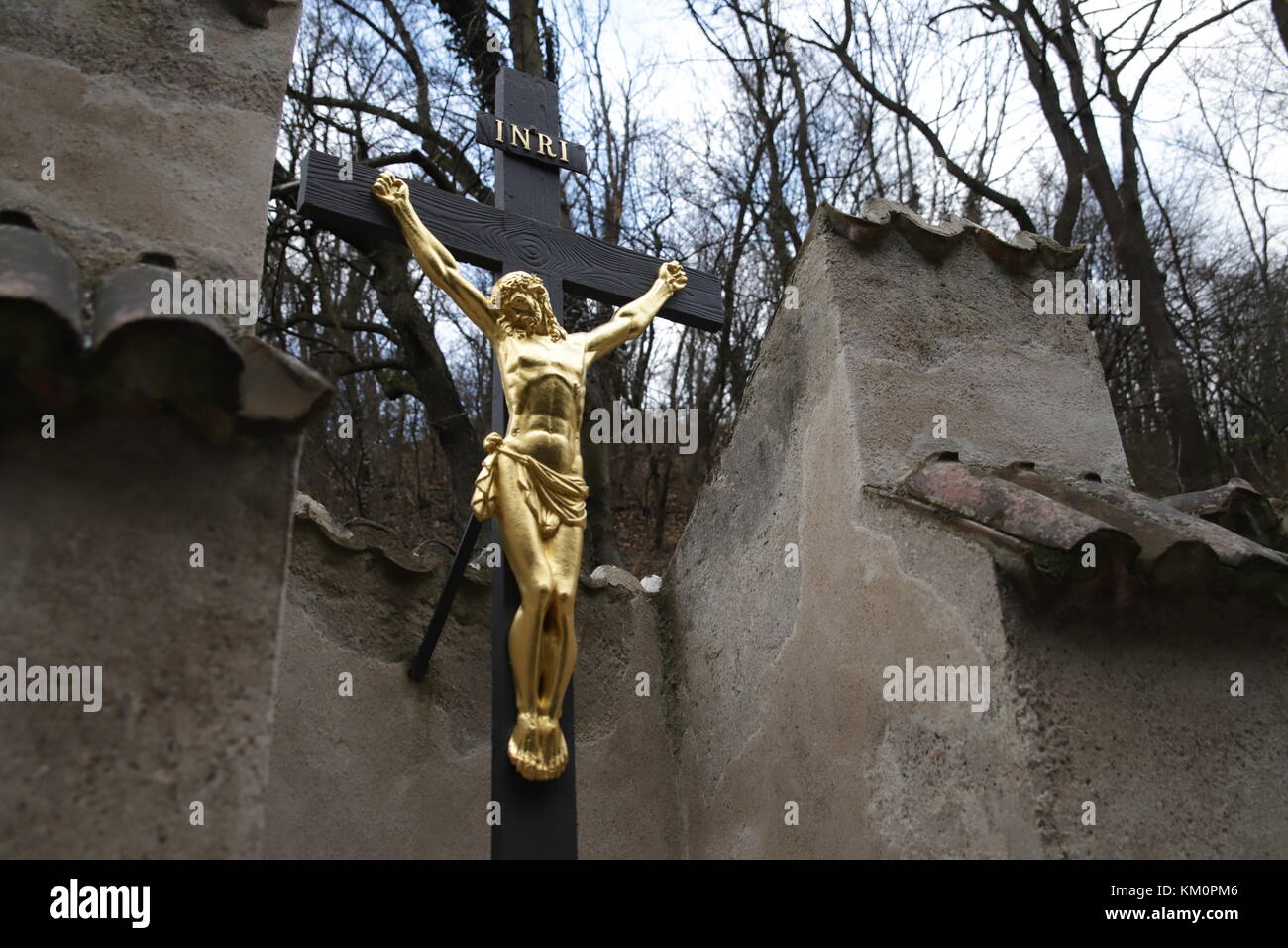 Dove è Stato Crocifisso Gesù Crocifisso gesù cristo immagini e fotografie stock ad alta risoluzione