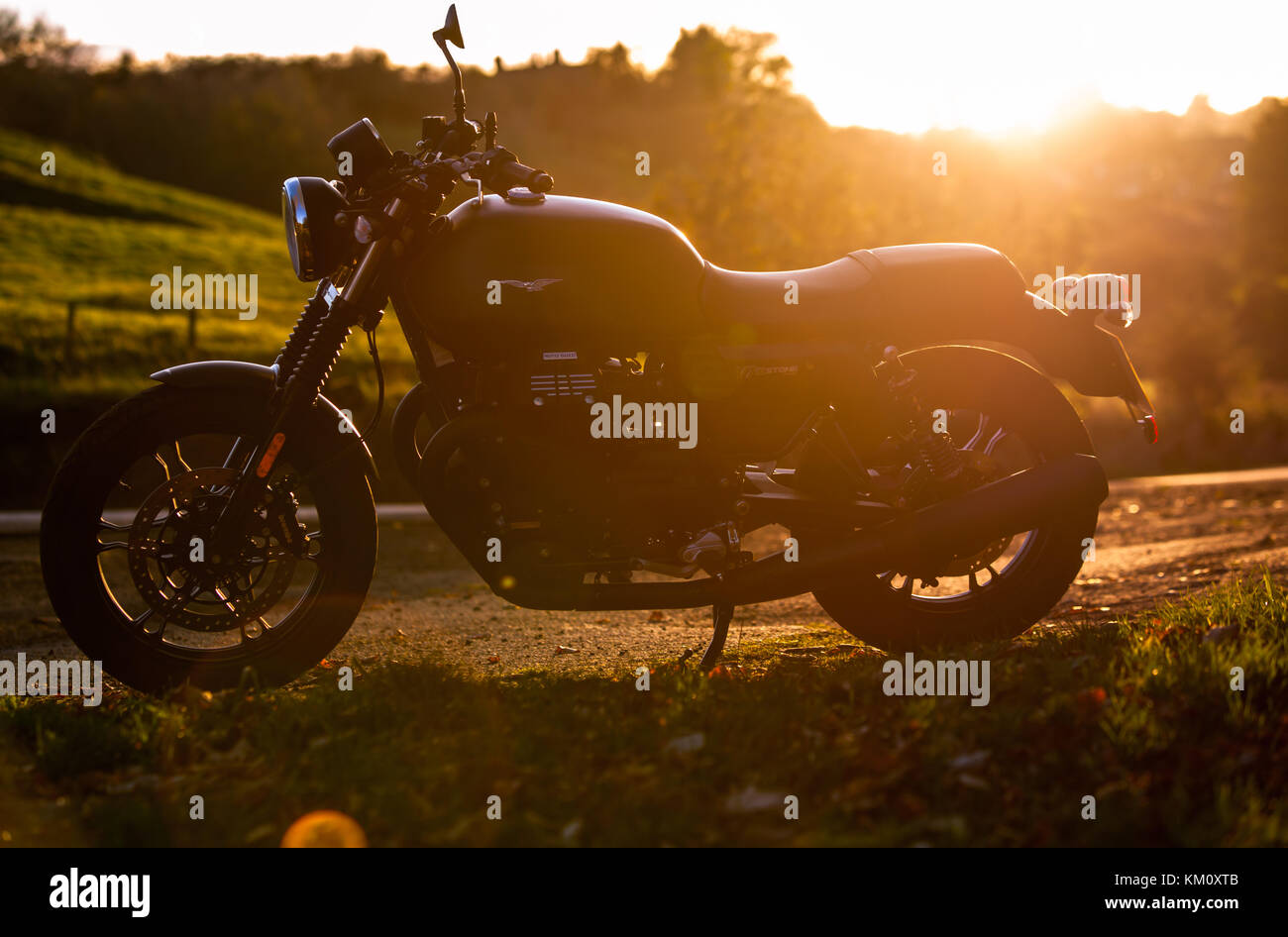2017 Moto Guzzi V7iii Foto Stock