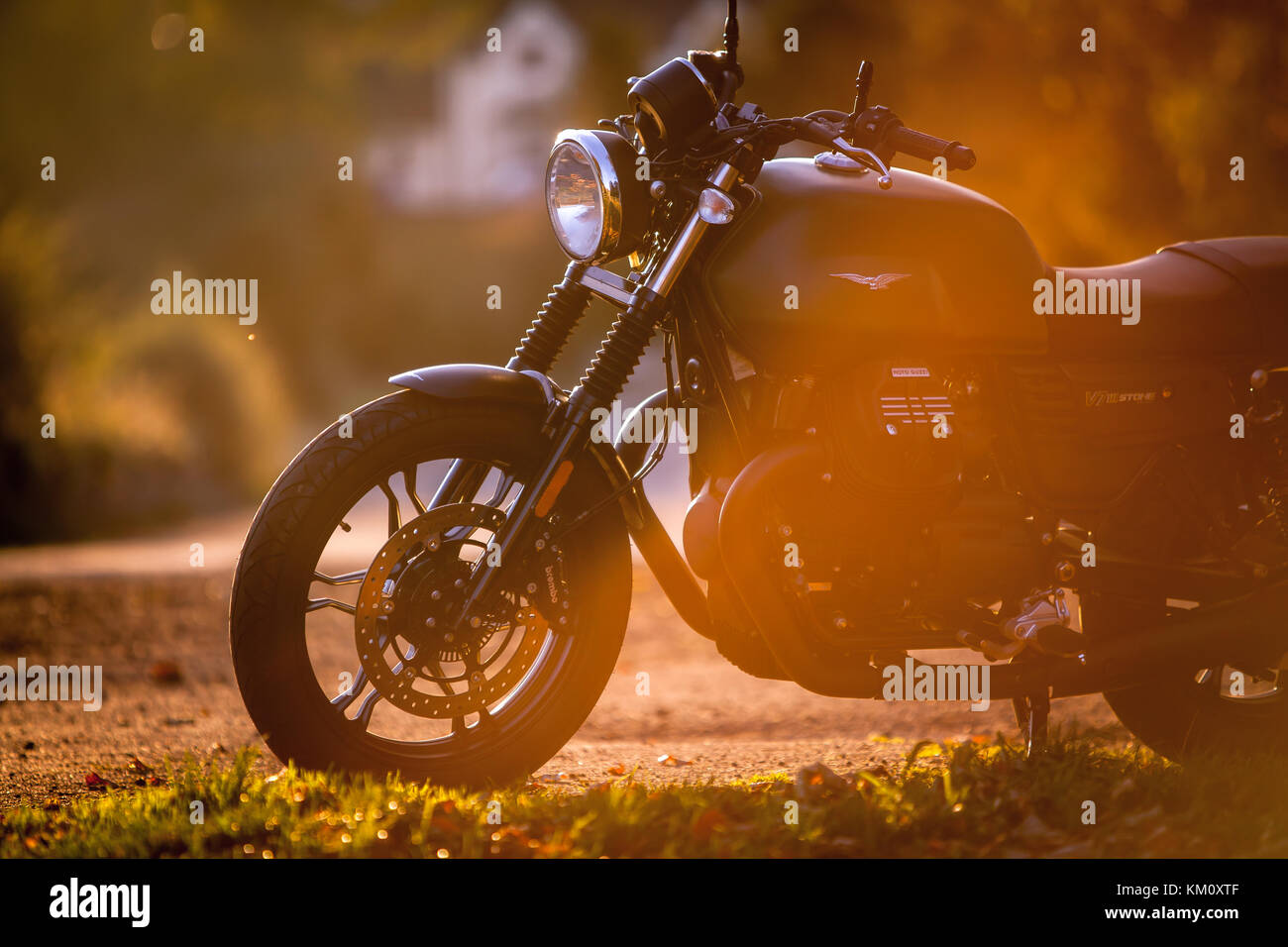 2017 Moto Guzzi V7iii Foto Stock