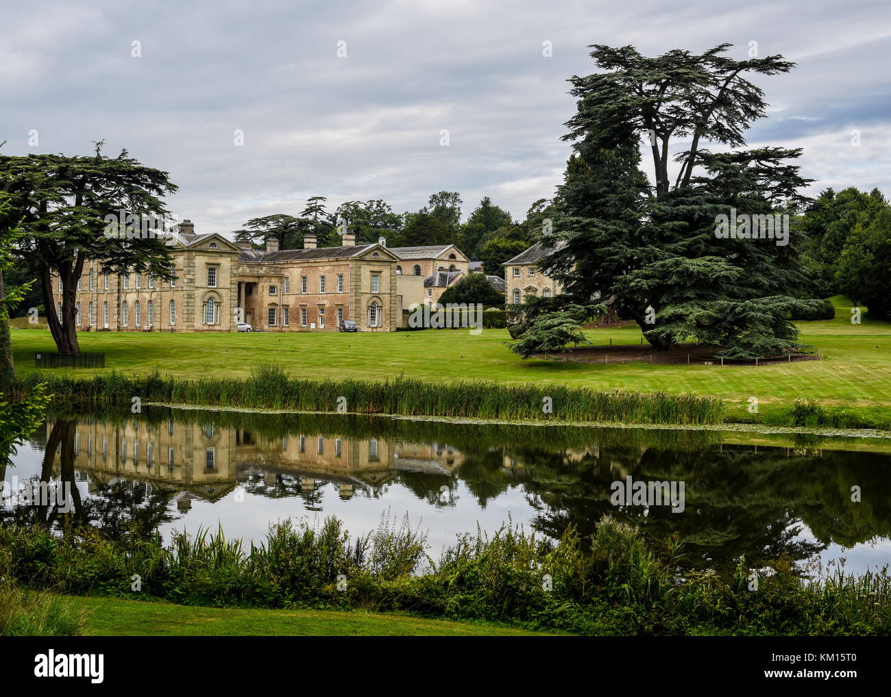 Compton Verney Matrimoni nel Warwickshire, casa signorile situato nella bellissima campagna del Warwickshire, offrendo la perfetta giornata con la famiglia Foto Stock