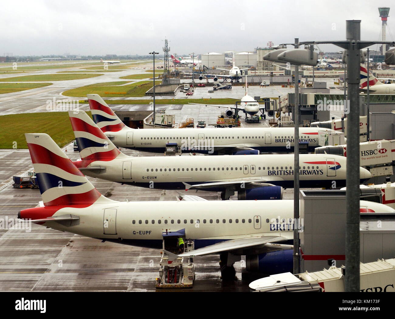 Ajaxnetphoto. 2008, Londra Heathrow, Inghilterra. - Il terminal 5 di Londra Heathrow airport. foto:jonathan eastland/ajax ref:d82008 1121 Foto Stock