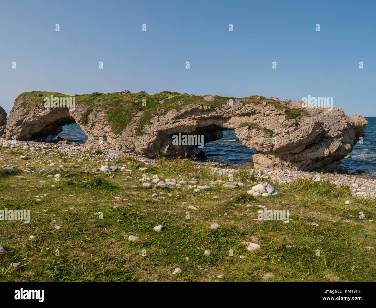 Archi, Gli Archi Parco Provinciale, Highway 430, Terranova, Canada. Foto Stock