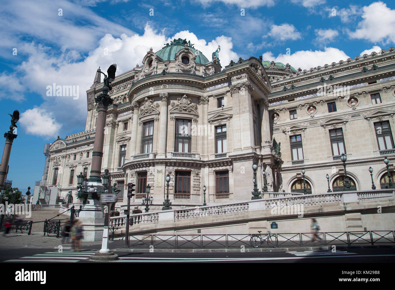 Opera Parigi. è situato nel Palazzo Garnier. Francia Foto Stock