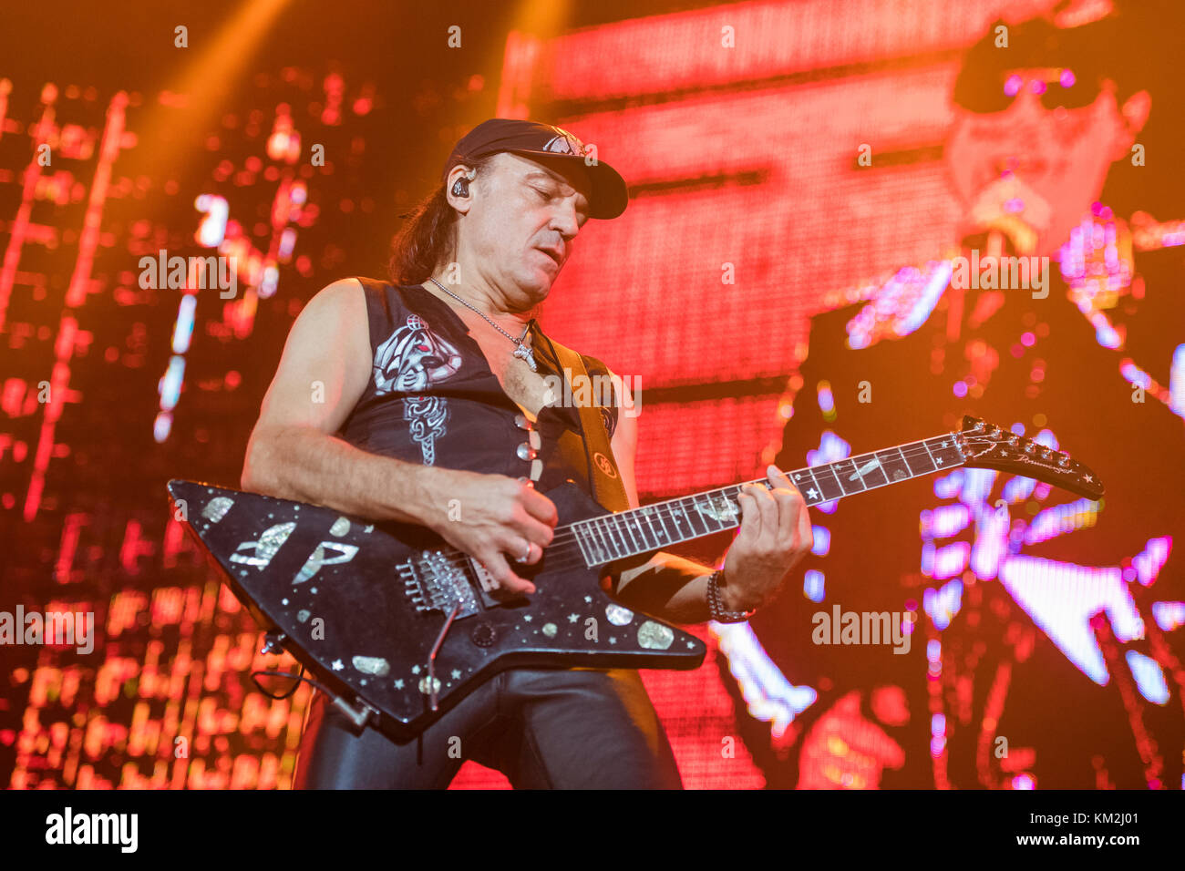 2017.12.01,gdansk,Polonia,scorpioni della rock band tedesca eseguita dal vivo presso ergo arena Foto Stock