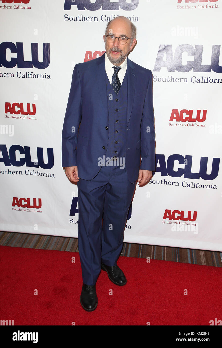 BEVERLY HILLS, CA - 3 dicembre: Richard Schiff, a ACLU SoCal annuali di Bill of Rights cena presso il Beverly Wilshire Four Seasons Hotel di Beverly Hills, la California il 3 dicembre 2017. Credito: Faye Sadou/MediaPunch Foto Stock