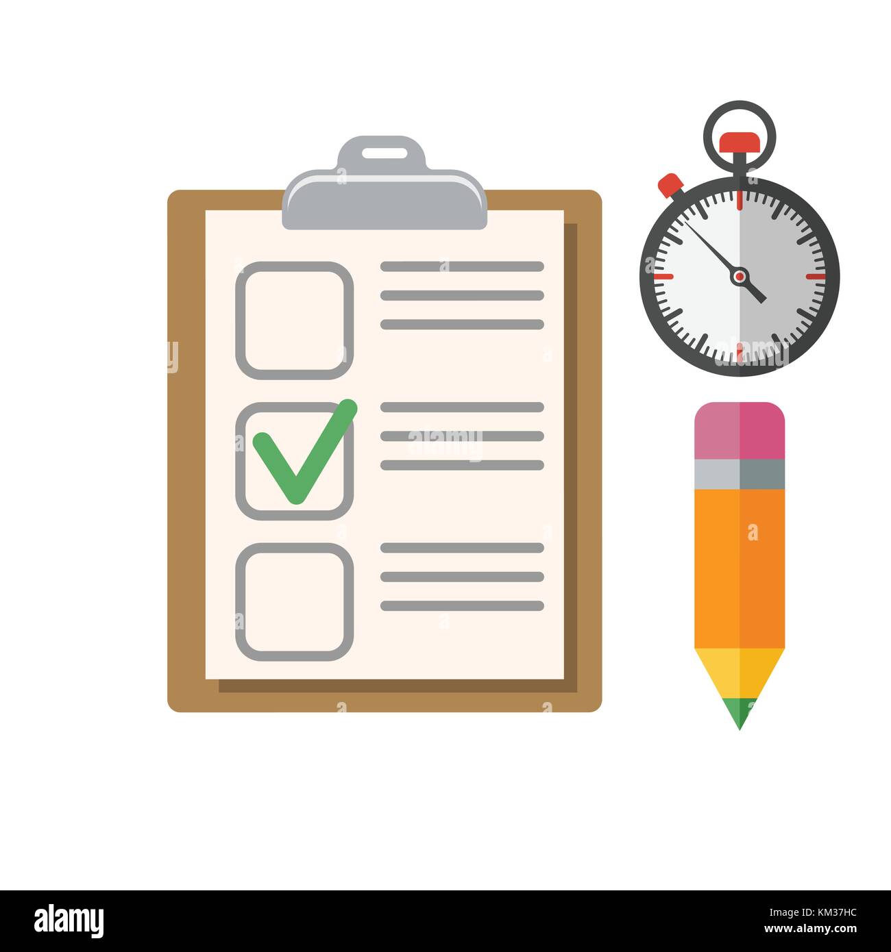 Istruzione flat icona impostare Illustrazione Vettoriale