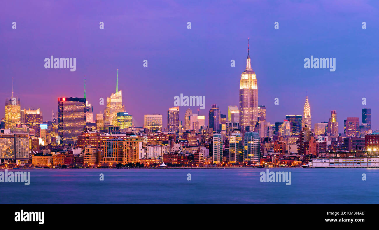 Panorama Skyline Foto Stock