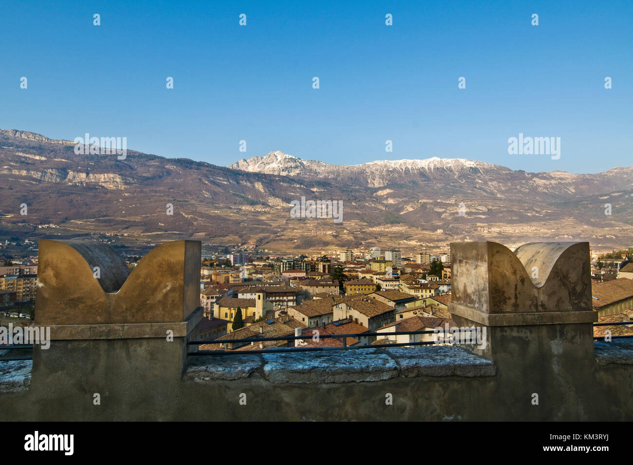 Rovereto, provincia di Trento, Italia Foto Stock