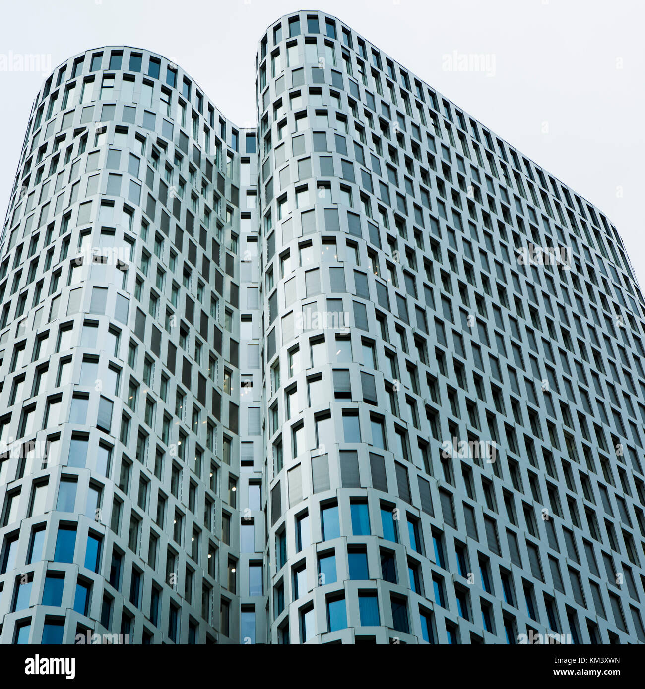 Edificio architettonico per uffici. Berlino. Germania. Foto Stock