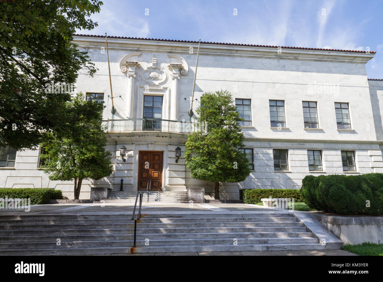La Pan American Union Building allegato, 1800 Costituzione Ave NW, Washington DC, Stati Uniti. Foto Stock