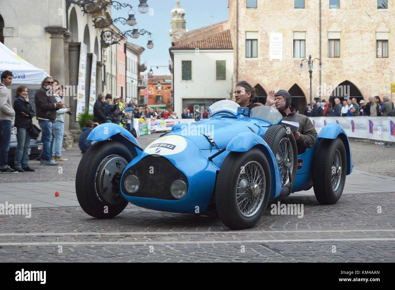 1000 miglia, 16 maggio 2014, Este - Italia: Talbot Lago T 150 C, 1936 Foto Stock