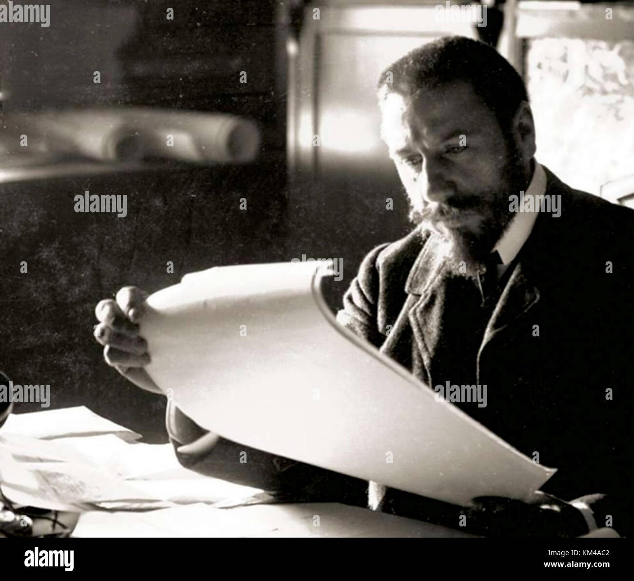 Victor Horta, pierre Victor Horta, architetto belga Foto Stock