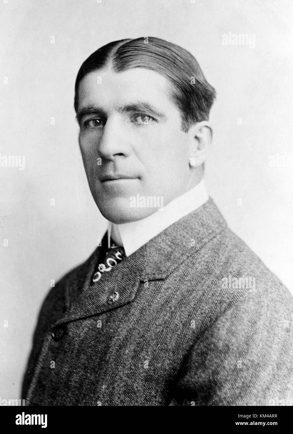 James john 'gentleman jim' Corbett, american boxer professionale e un ex World Heavyweight Champion Foto Stock