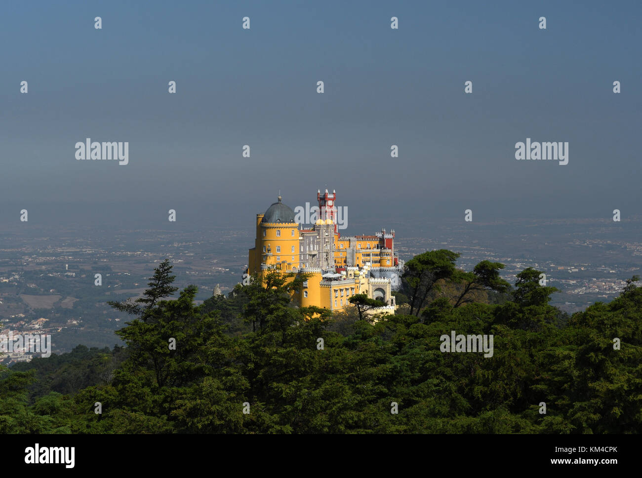 Pena palace;Palacio da Pena;il castello; Sao Pedro de penaferrim;;Sintra Portogallo Foto Stock
