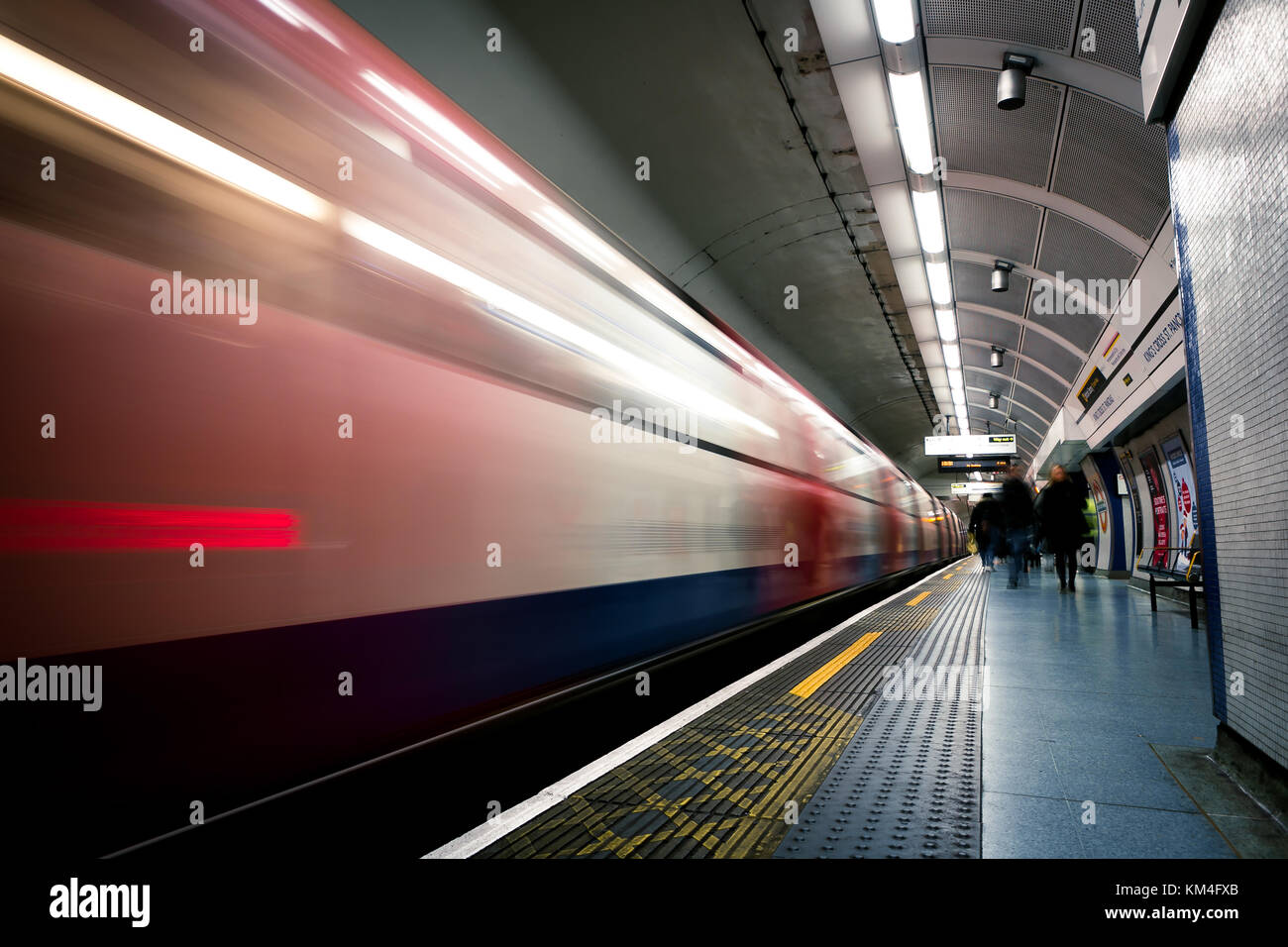 La metropolitana di Londra Foto Stock
