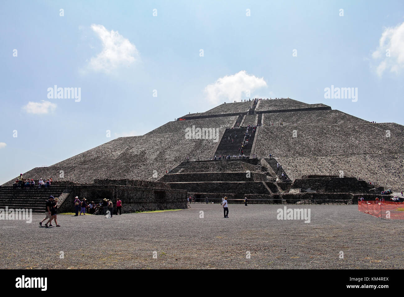 La Piramide del sole, in Messico Foto Stock