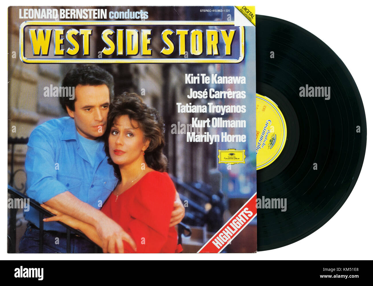 Leonard Bernstein West Side Story Foto Stock