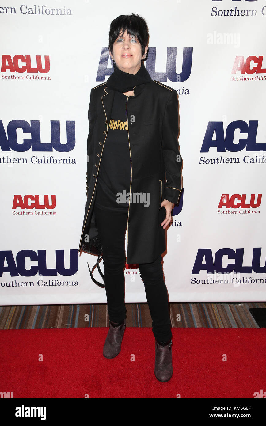 Beverly Hills, in California, Stati Uniti d'America. 3 dicembre, 2017. diane warren. aclu socal ospita annuali Bill of Rights la cena presso il Beverly Wilshire Hotel. Credito: f. sadou/admedia/zuma filo/alamy live news Foto Stock