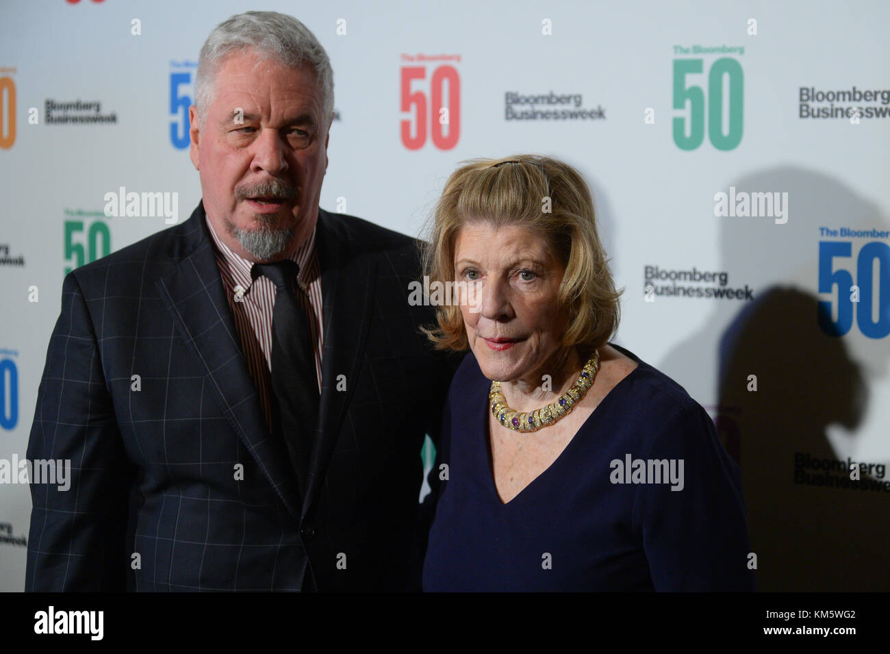 New York, Stati Uniti. 4th dicembre 2017. Agnes Gund partecipa alla celebrazione "The Bloomberg 50" presso Gotham Hall il 4 dicembre 2017 a New York City. Credito: Erik Pendzich/Alamy Live News Foto Stock