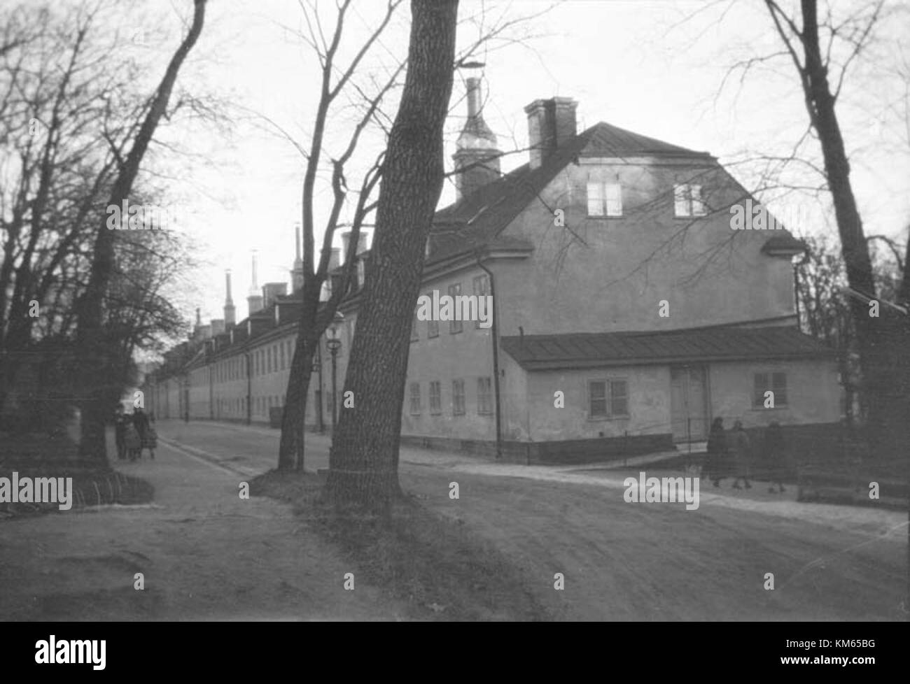 Skeppsholmen è un'isola di Stoccolma, in Svezia, conosciuta per i suoi monumenti culturali, tra cui i musei, e il suo ruolo storico come base militare. Oggi è una popolare destinazione turistica. Foto Stock
