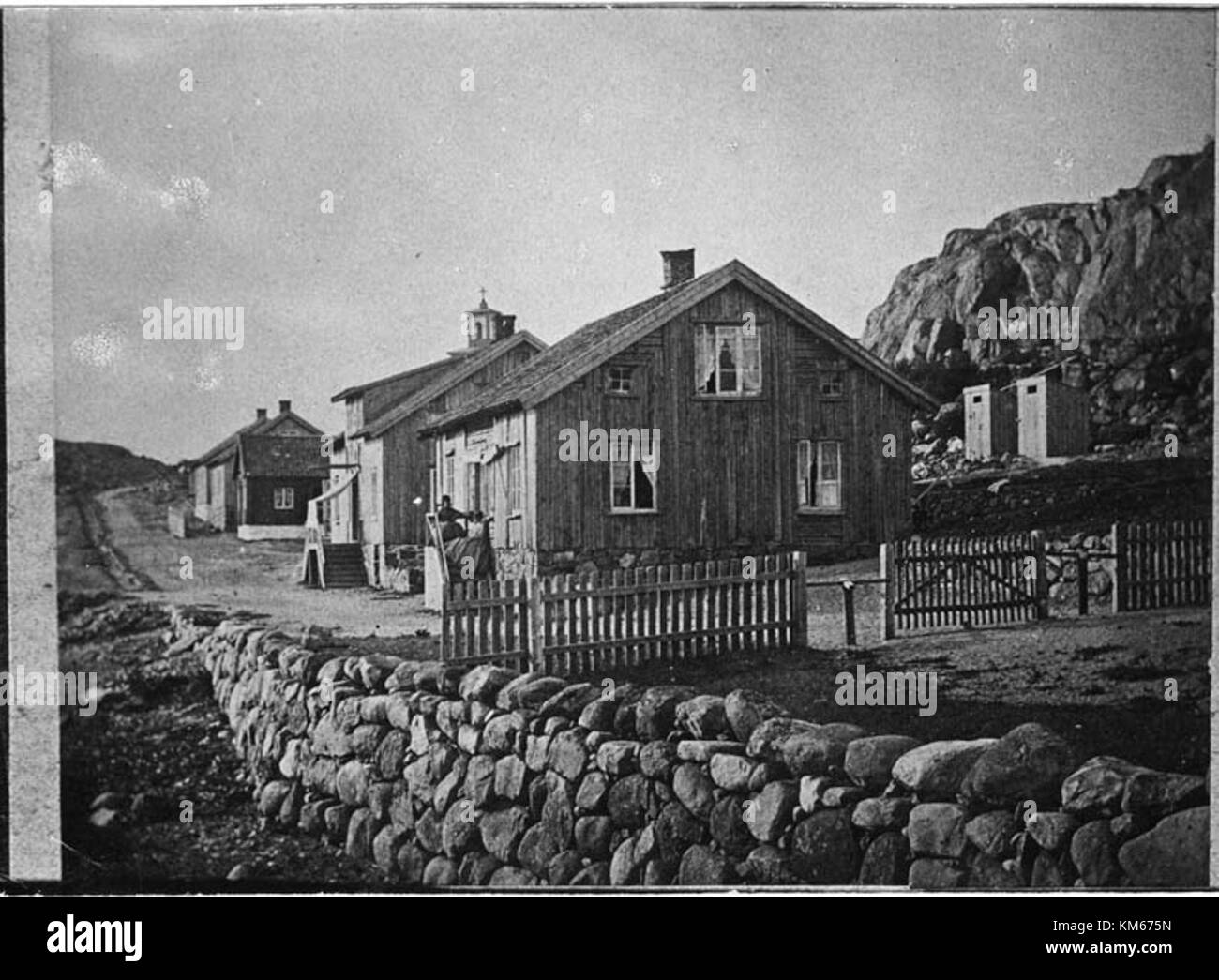 Lysekil è una città costiera della Svezia, conosciuta per la sua bellezza naturale e l'architettura costiera, come documentato dal National Heritage Board svedese (KMB). Foto Stock