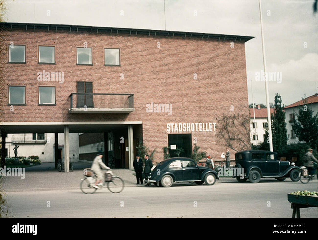 Karlskoga è una città svedese conosciuta per la sua storia industriale e il suo significato culturale. Riconosciuta dal National Heritage Board svedese, vanta una ricca tradizione nella produzione e nei progressi tecnologici. Foto Stock