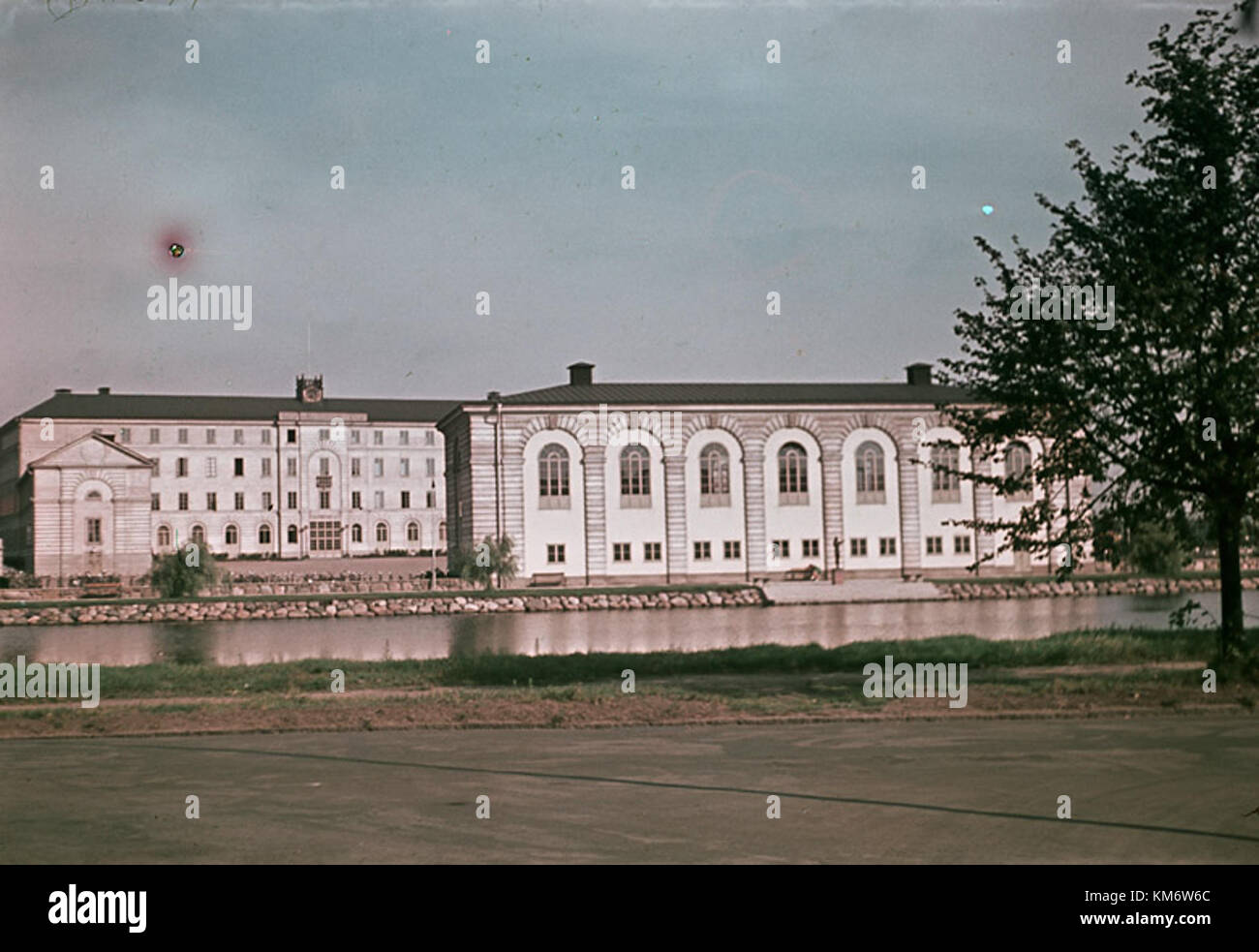 Kalmar, una città storica della Svezia, presenta monumenti ed edifici risalenti al medioevo. Le strutture ben conservate della città riflettono il suo ricco significato storico. Foto Stock