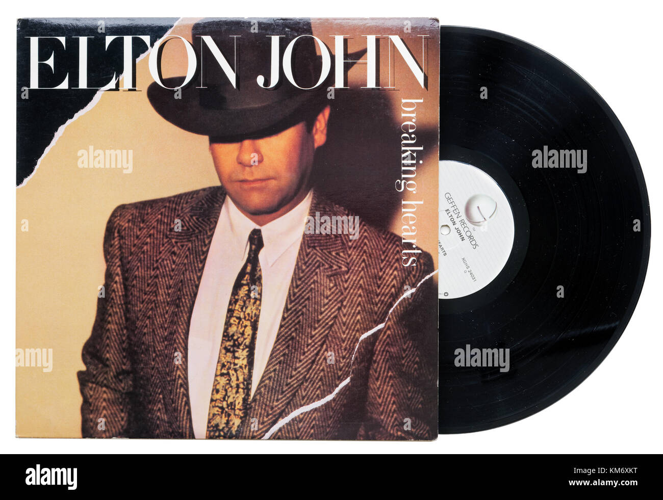 Elton John rompere cuori album Foto Stock