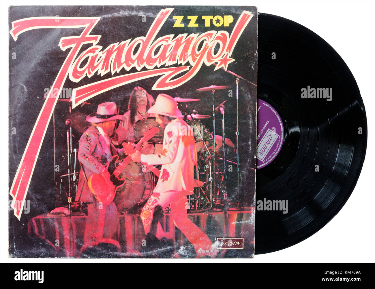 ZZ Top Fandango album Foto Stock